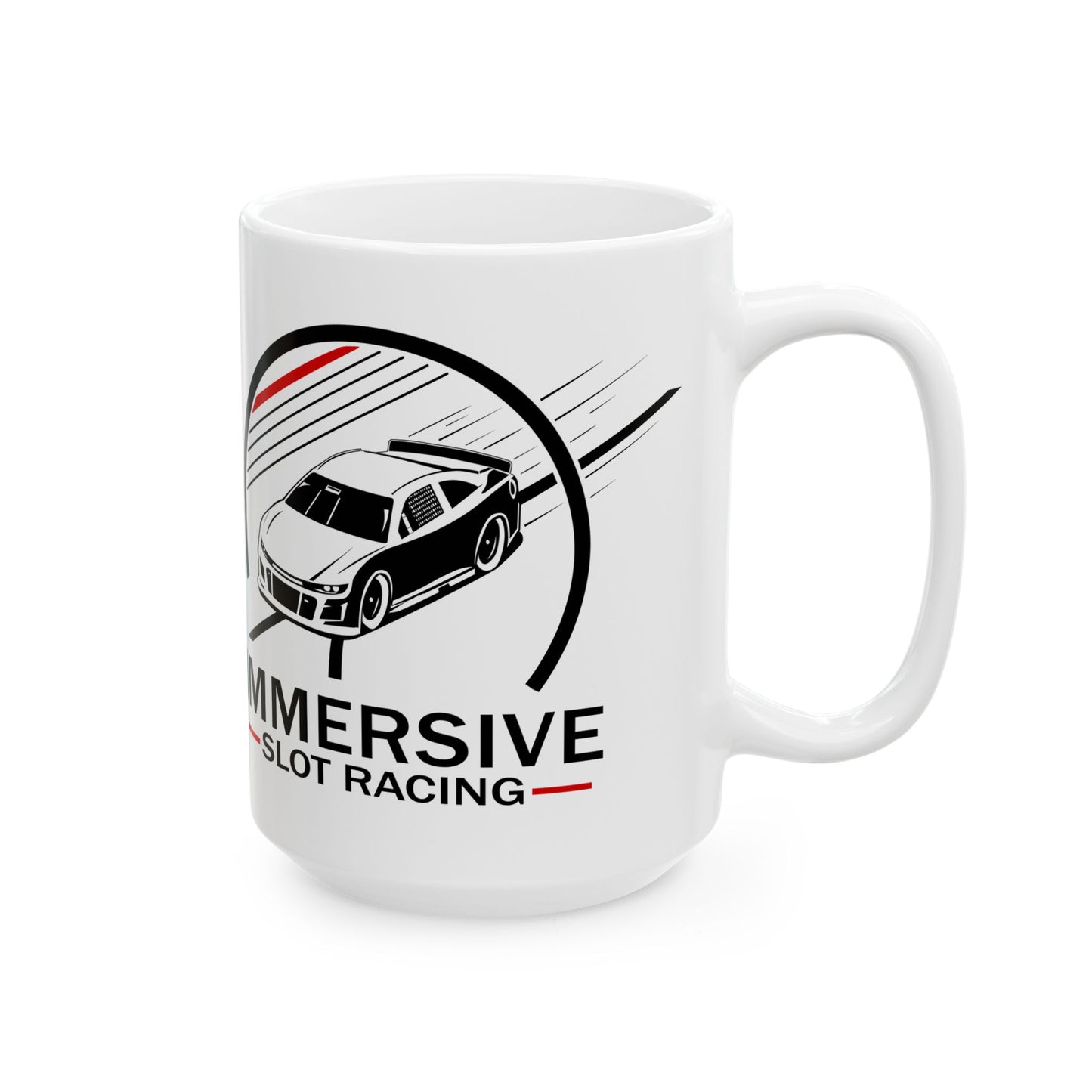 Immersive Slot Racing Coffee Mug