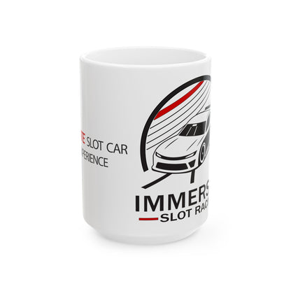 Immersive Slot Racing Coffee Mug
