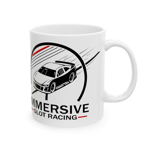 Immersive Slot Racing Coffee Mug