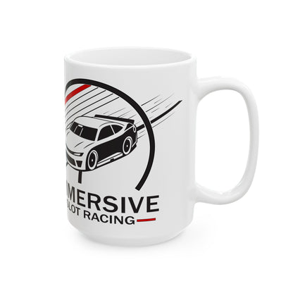 Immersive Slot Racing Coffee Mug