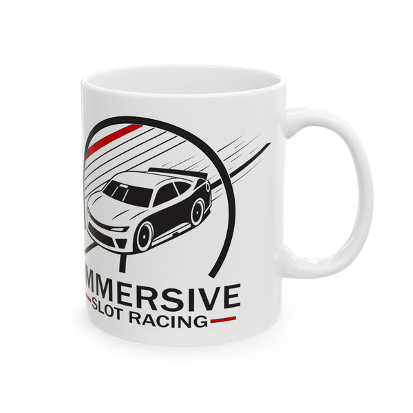 Immersive Slot Racing Coffee Mug