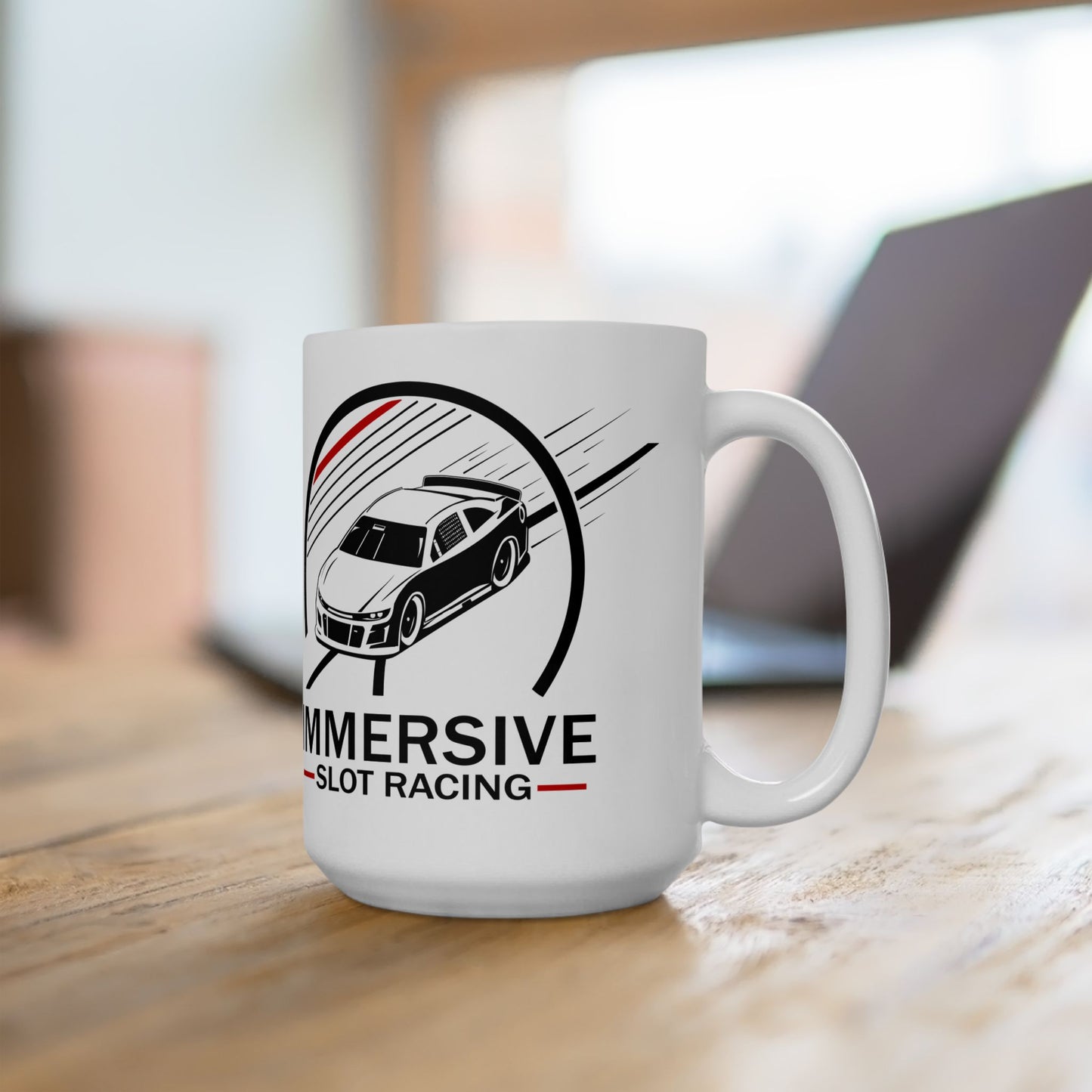 Immersive Slot Racing Coffee Mug